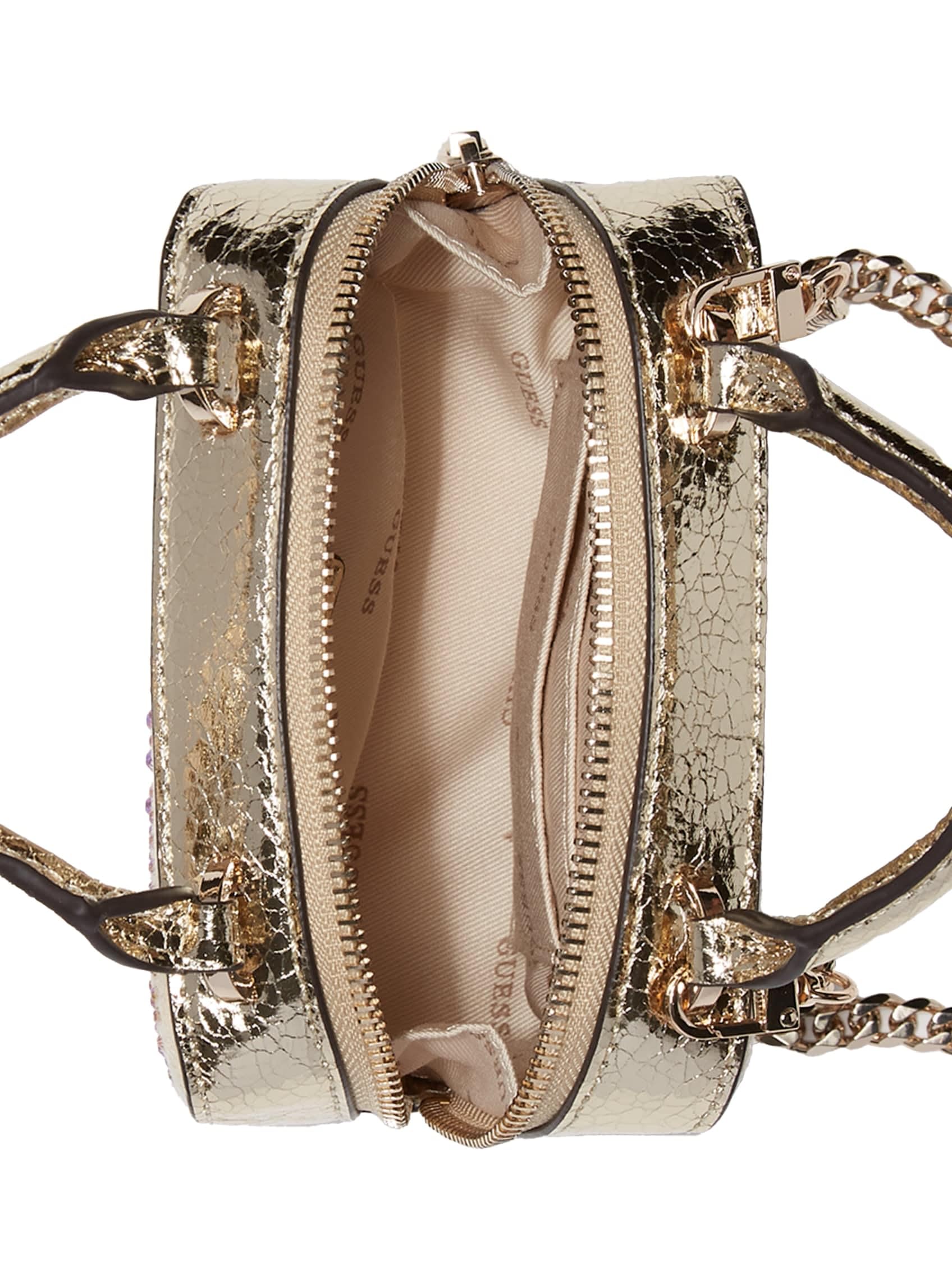 GUESS Lua Mini Crossbody Bag with Top Zip - Stylish & Compact Purse for Women, Perfect for Everyday Use, Travel, and Night Out