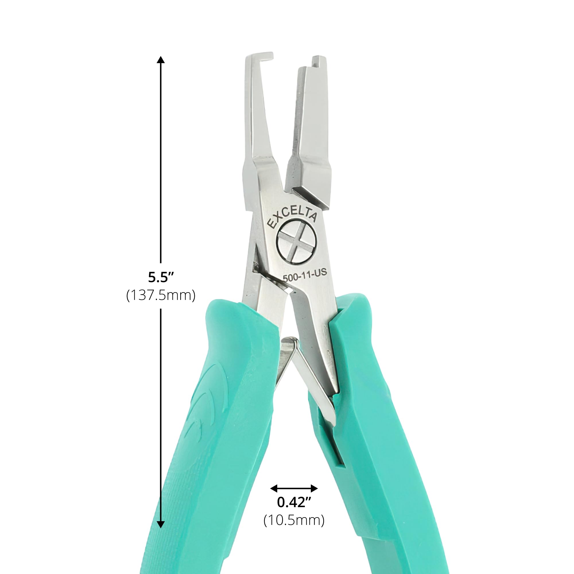Excelta 500-11-US Offset Lead Forming Pliers - 5.5
