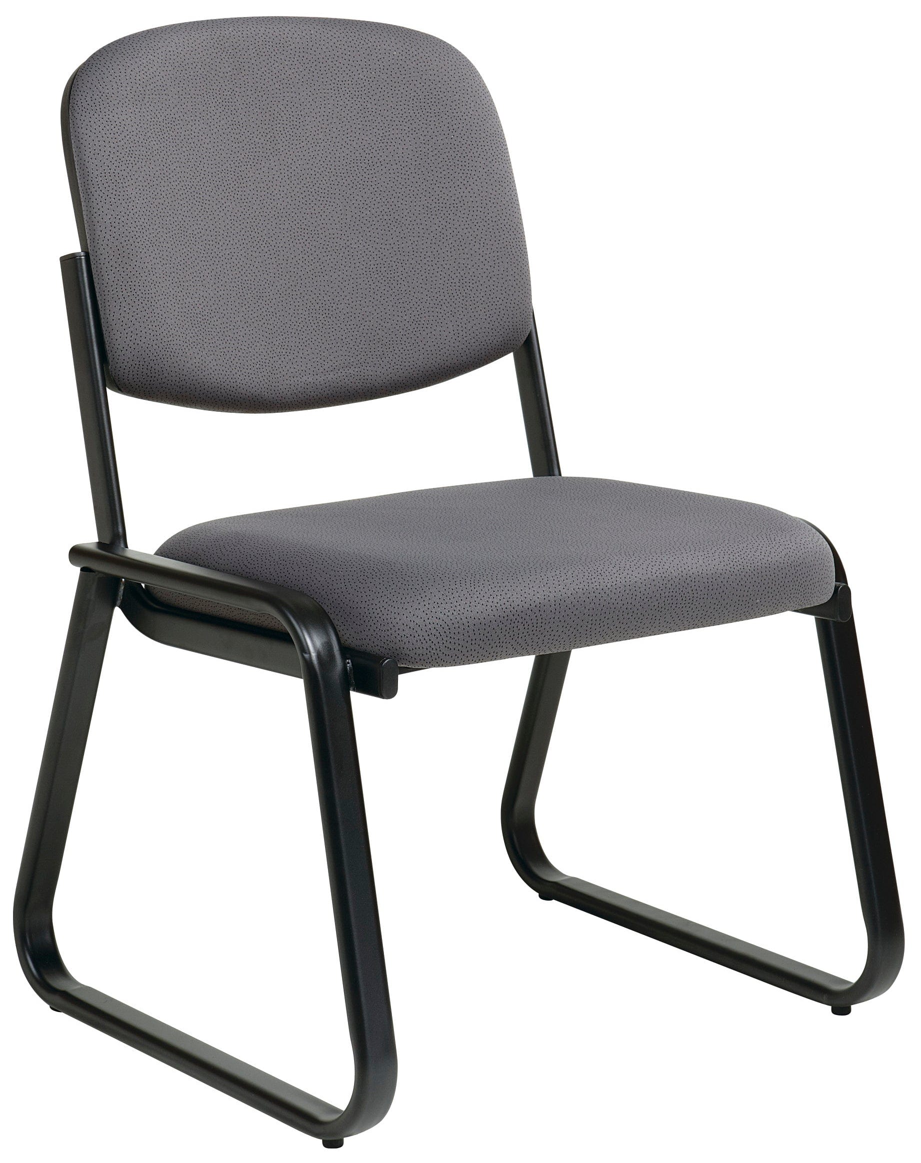 Ergonomic Armless Sled Base Guest Chair [V4420] - Comfortable Office Seating for Reception, Waiting Areas & Conference Rooms