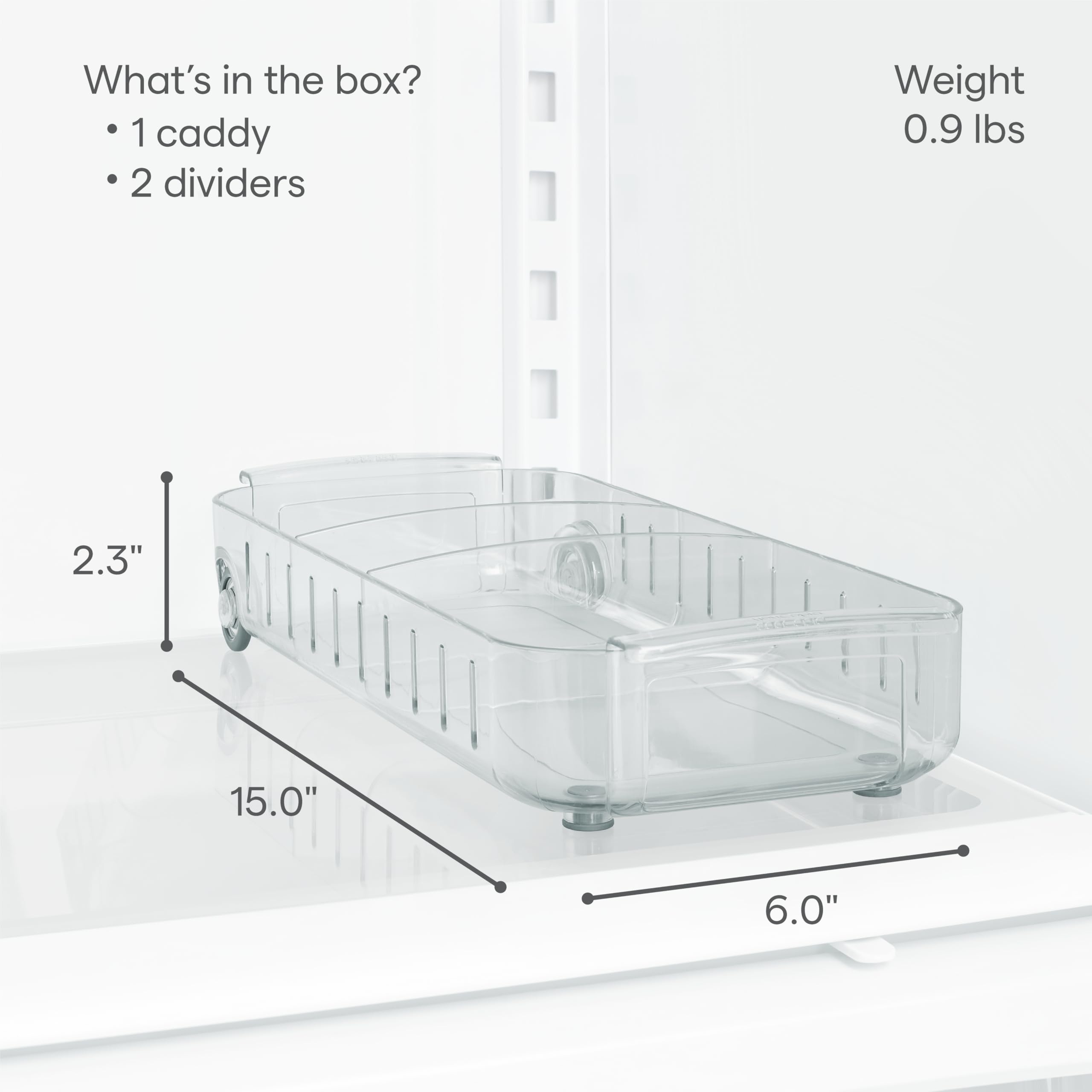 YouCopia RollOut Fridge Caddy - 6
