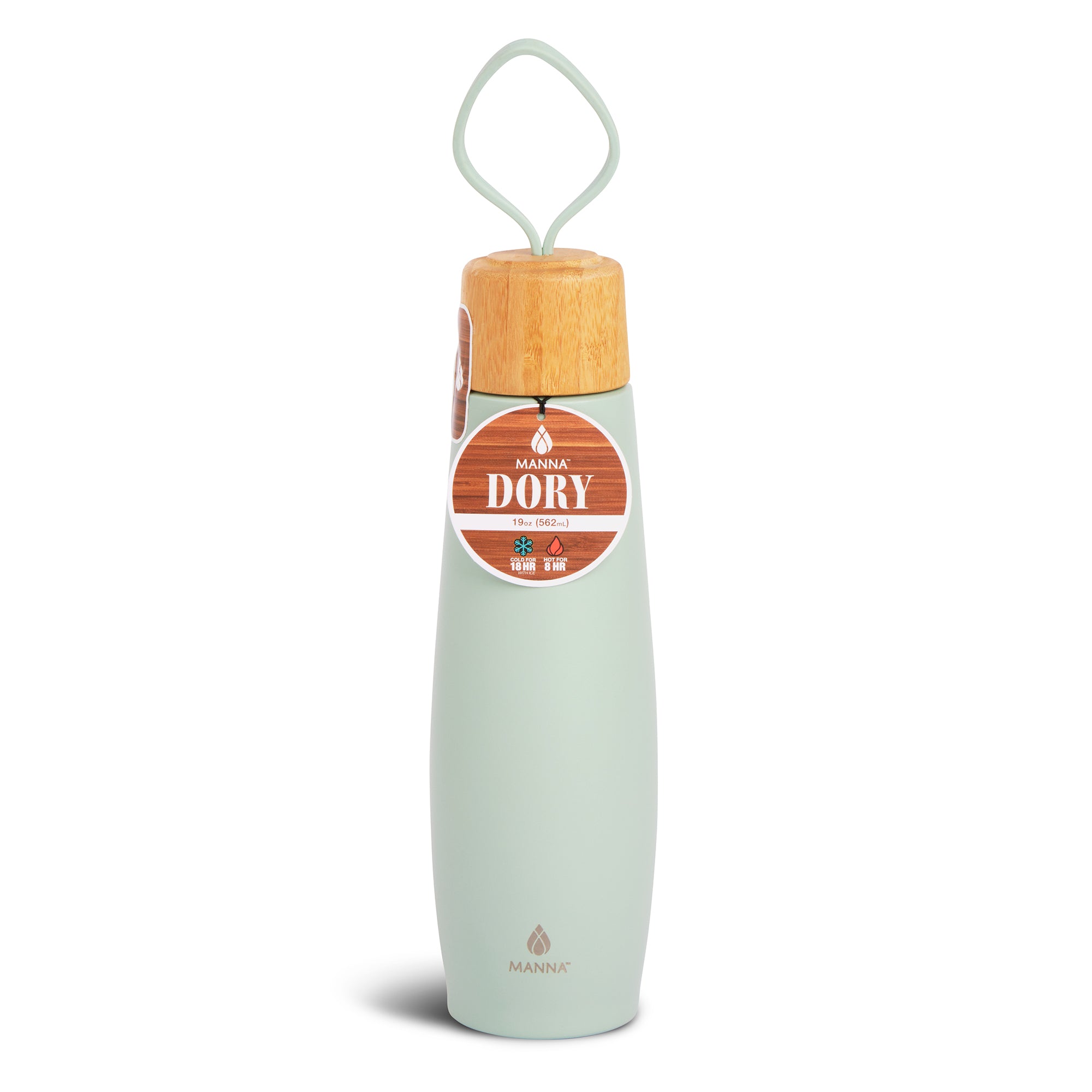 19 oz Dory Water Bottle - Insulated Stainless Steel Tumbler with Straw & Lid - Perfect for Gym, Hiking, Travel & Outdoor Activities
