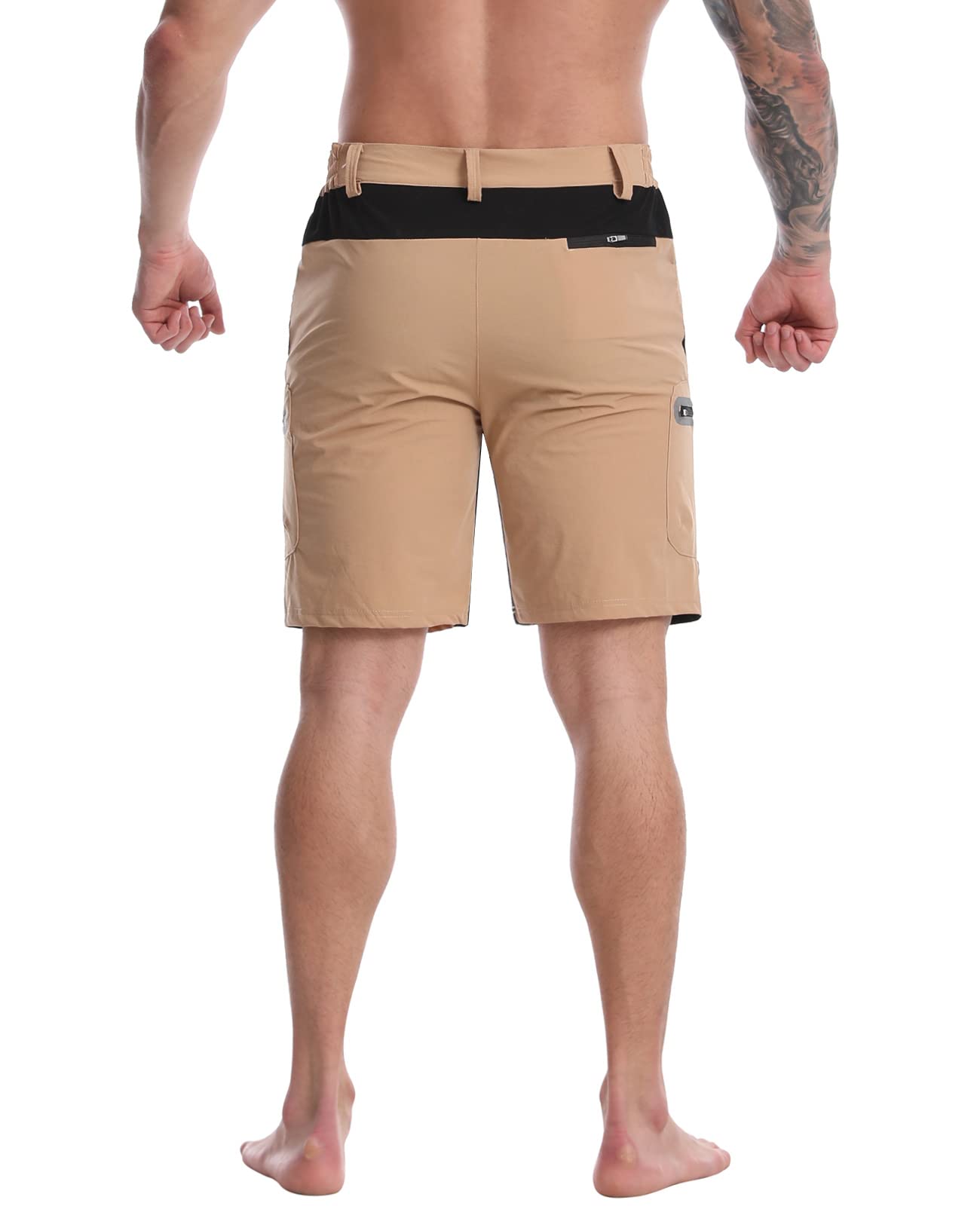 Surenow Men's Hiking Cargo Shorts - Lightweight Quick-Dry Outdoor Shorts with Pockets for Summer, Camping, Fishing & Travel | Durable & Comfortable for Active Adventures