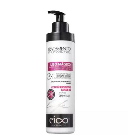 Eico Magic Smooth Leave-In Conditioner 280ml - Reduces Volume & Aligns Hair - Perfect for Frizzy, Unruly Hair & Daily Styling