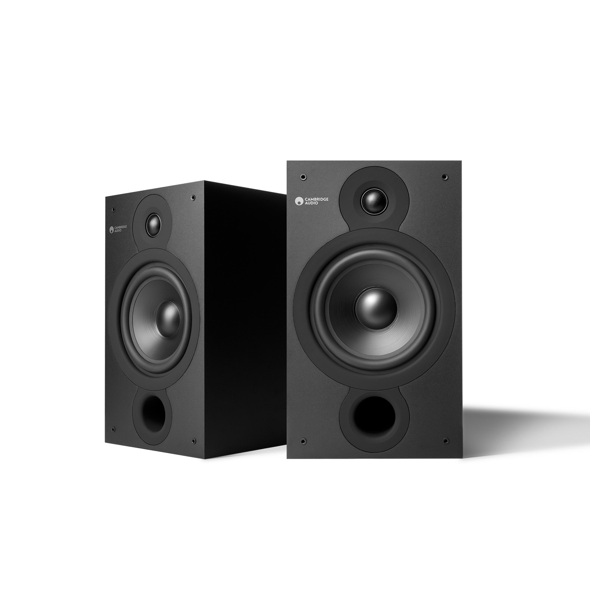 Cambridge Audio SX-60 Bookshelf Speakers (Pair) - High-Fidelity Stereo Sound for Home Audio, Music & Movies | Compact Design for Living Rooms, Studios & Home Theaters