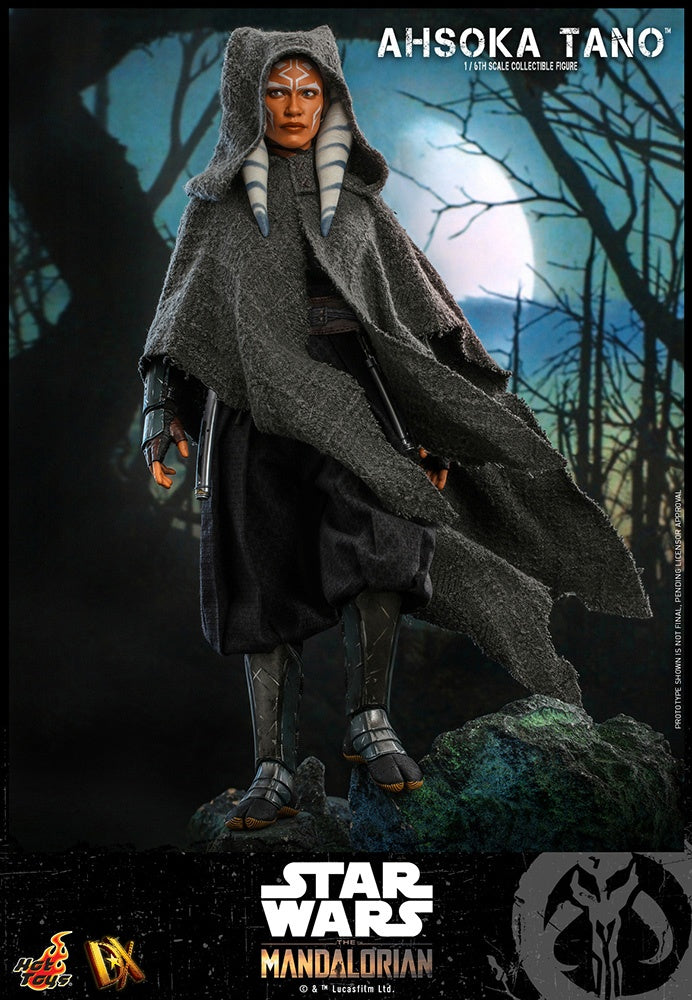 Hot Toys Star Wars Ahsoka Tano 1/6 Scale Collectible Figure - Premium Detailed Model for Display & Gift for Fans
