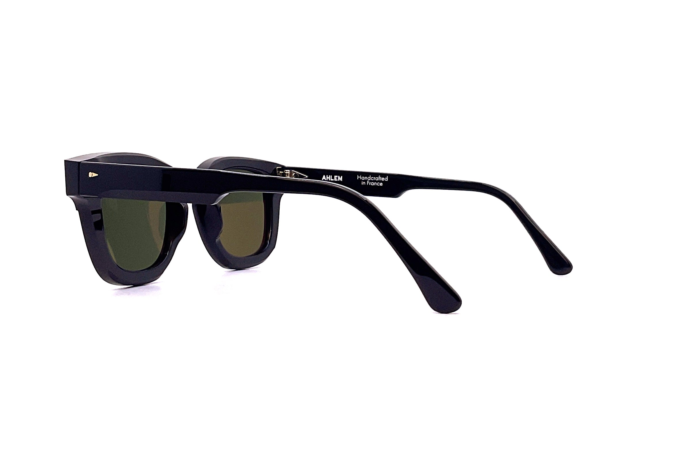 Ahlem Dragon Sun Black Sunglasses - Polarized UV Protection for Men & Women - Perfect for Driving, Beach, and Outdoor Activities