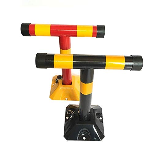 Auto Parking Lock - Heavy Duty Parking Barrier for Private Spaces, No Drilling Required, Anti-Crash Bollard for Secure Vehicle Protection | Perfect for Driveways, Garages & Commercial Parking Lots