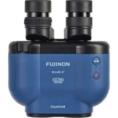 Fujinon 14x40 TSX1440 Techno Stabi Image Stabilized Binoculars - Navy Blue - Waterproof & Fogproof - Perfect for Bird Watching, Hunting, and Outdoor Adventures