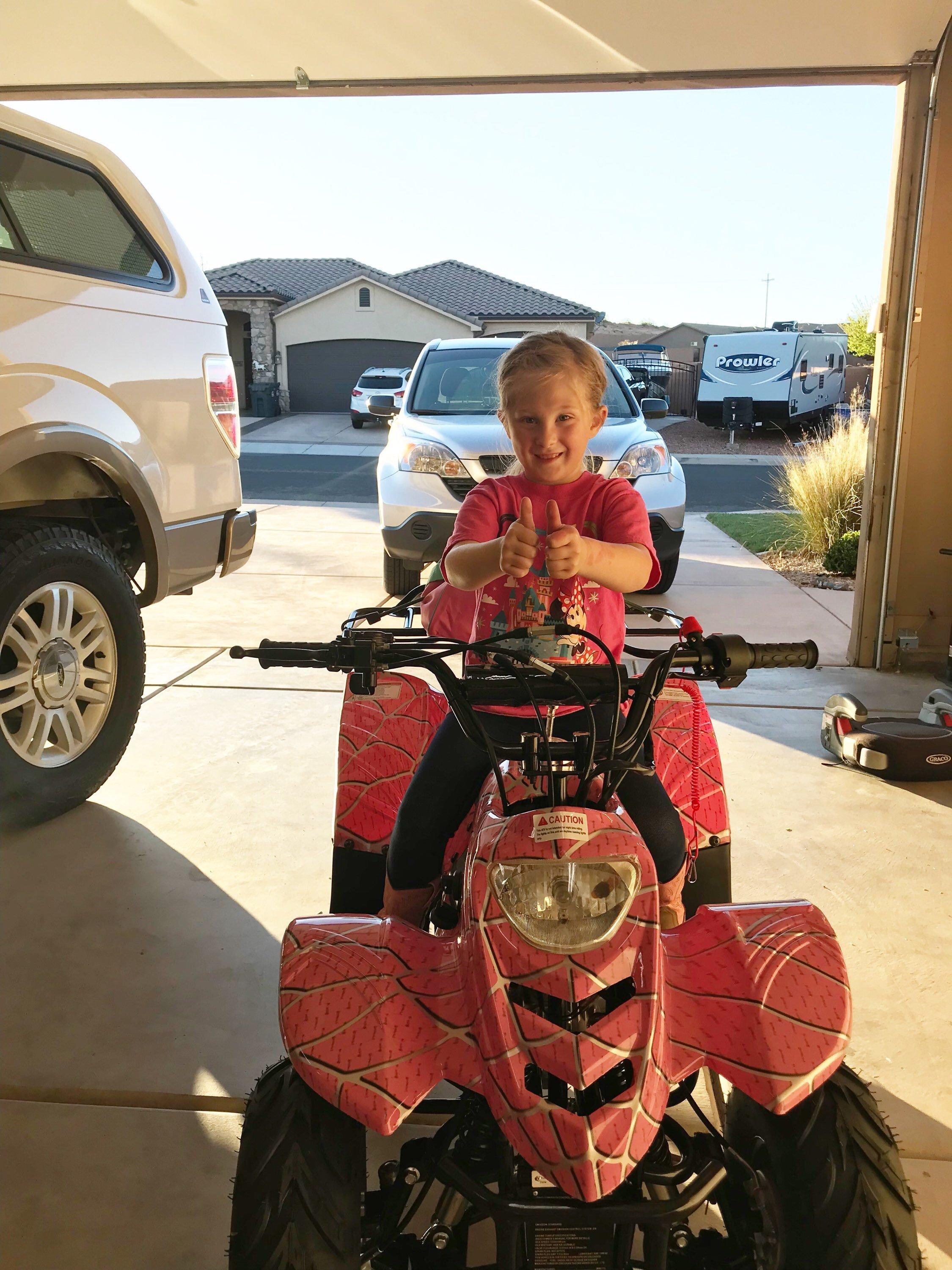 Coolster B1 110cc Kids ATV - 4-Wheel Electric Quad Bike for Boys & Girls Ages 6-12 | Off-Road Adventure & Backyard Riding Fun