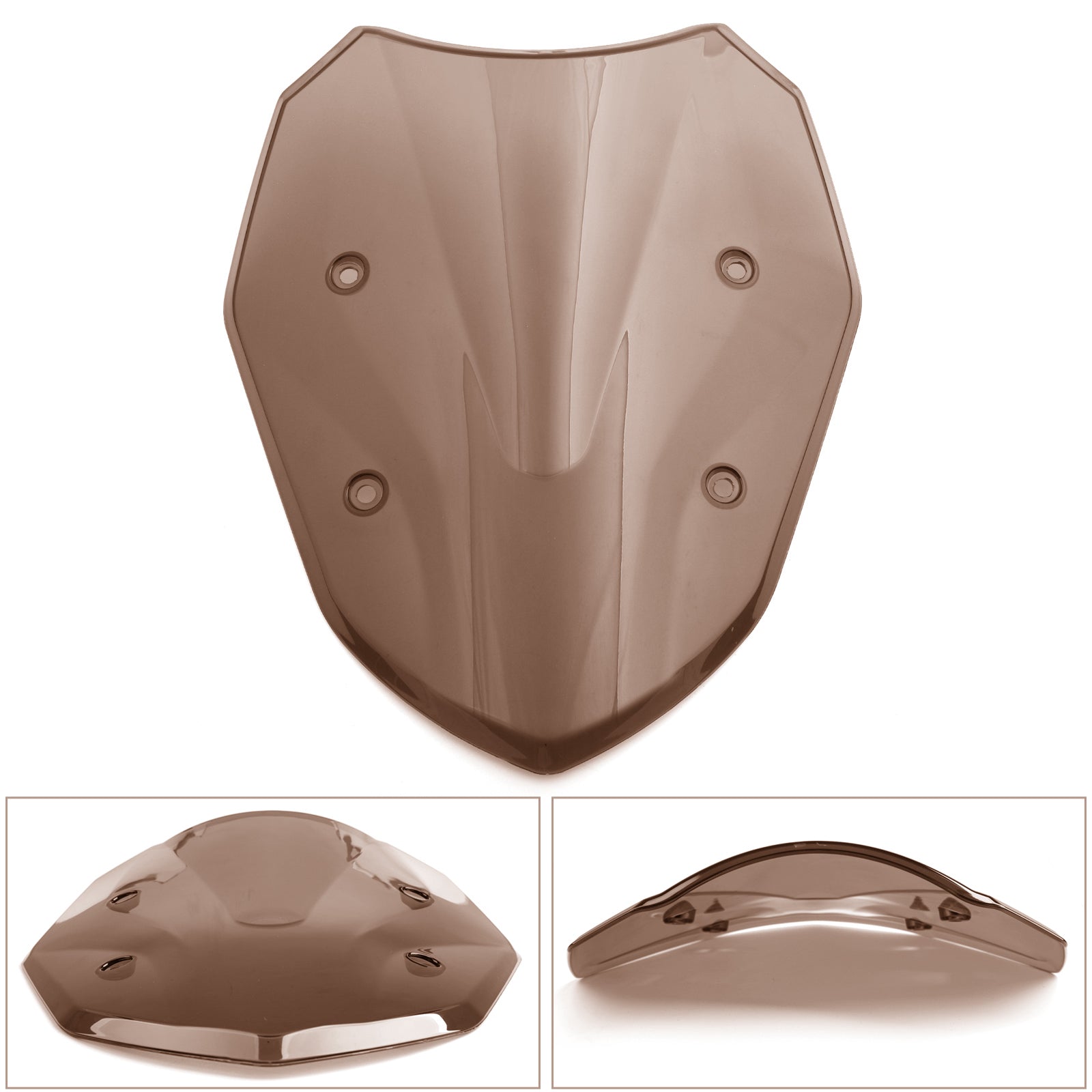 BMW S1000XR Motorcycle ABS Windscreen Windshield (2014-2019) - Universal Fit, Durable Protection for All-Weather Riding - Perfect for Highway Cruising & Long-Distance Tours