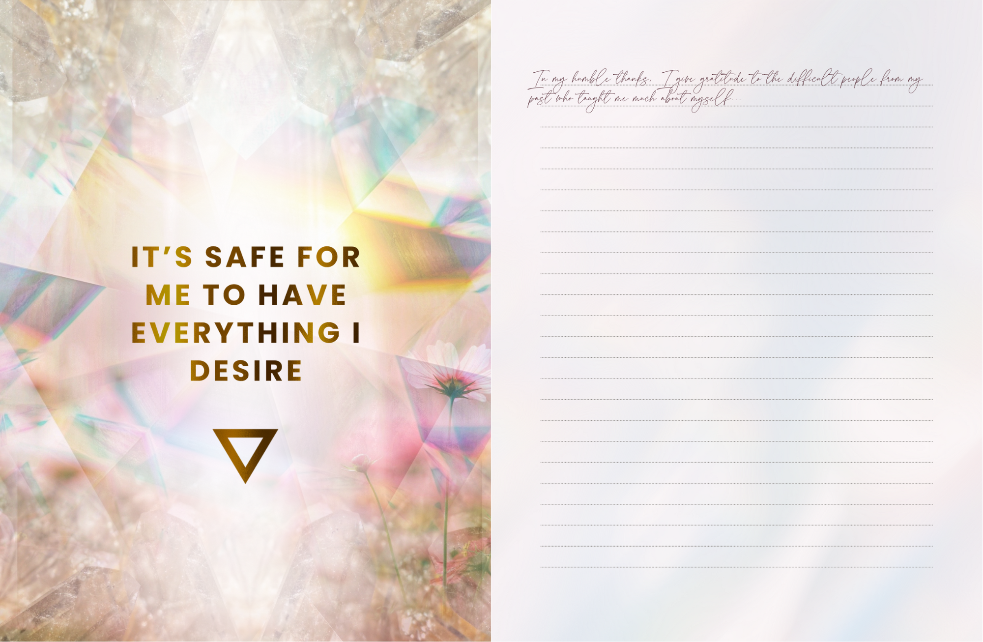 Daily Light Gratitude Journal - Hardcover Inspirational Notebook for Mindfulness & Positivity | Perfect for Self-Reflection, Prayer, and Personal Growth