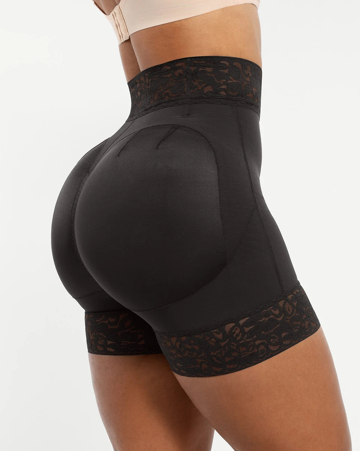 AirSlim® Mid Rise Steel Boned Butt Lifting Shapewear Shorts - Tummy Control & Body Shaper for Women - Perfect for Workout, Dress Wear & Everyday Comfort