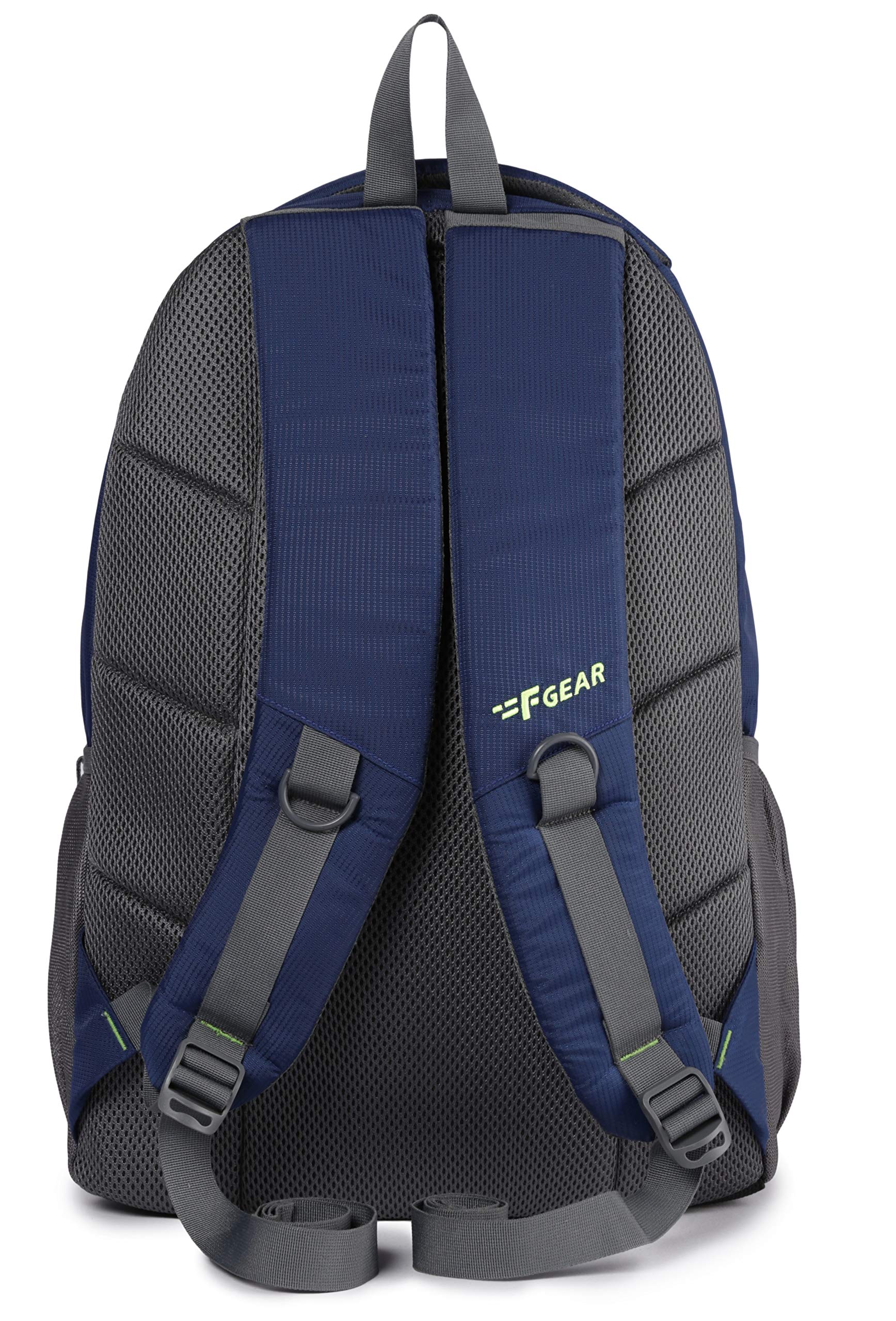 F Gear Intellect Doby Waterproof School Backpack with Rain Cover - Perfect for Students, Travel & Outdoor Activities