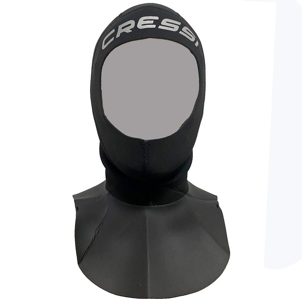 Cressi 2mm Neoprene Diving Hood for Adults - Unisex Scuba Diving, Snorkeling & Surfing Gear - Thermal Protection for Cold Water - Perfect for Ocean Adventures & Water Sports - Made in Italy