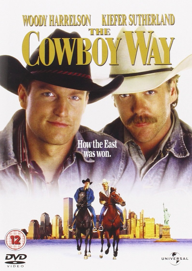 The Cowboy Way DVD [Region 2 & 4] - Classic Western Action Movie for Home Entertainment & Movie Nights