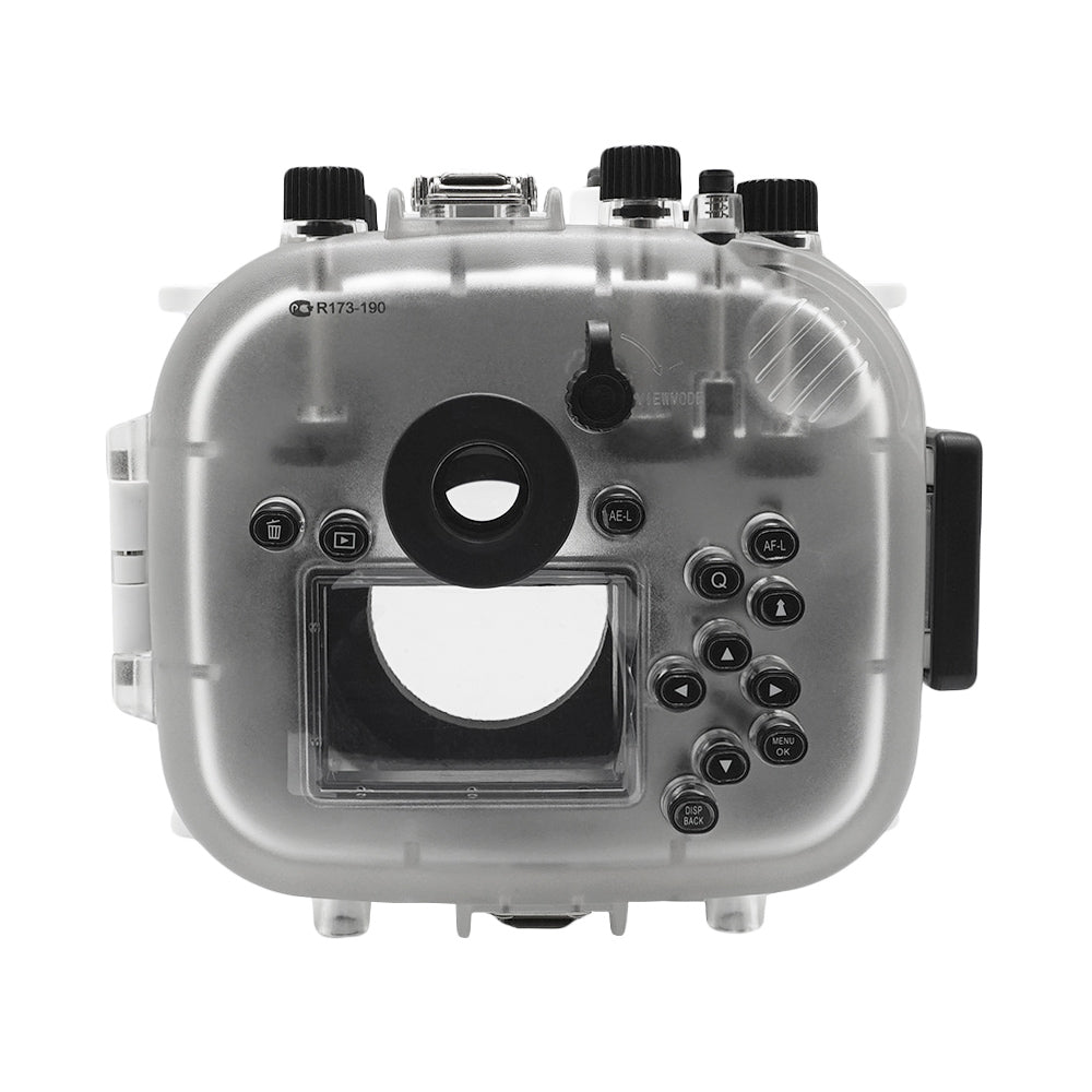 Fujifilm X-T3 40M/130FT Underwater Camera Housing Kit with SeaFrogs Dry Dome Port V.1 (White) - Professional Waterproof Case for Scuba Diving, Snorkeling & Marine Photography