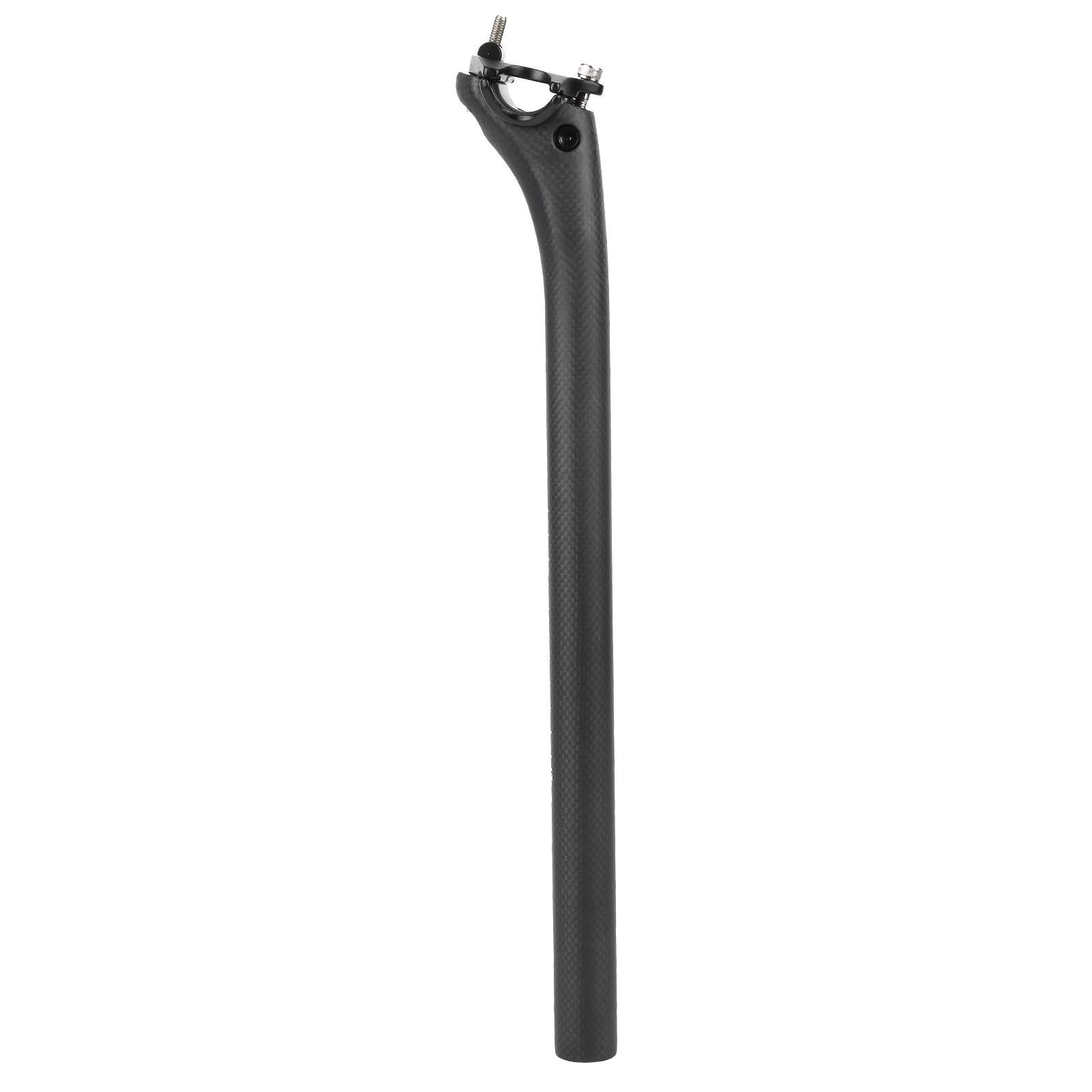 Keenso 27.2x400MM Carbon Fiber Bicycle Seatpost - Ultra-Light Mountain & Road Bike Suspension Seat Tube - Cycling Accessory for Comfortable Riding - Perfect for Commuting, Trail Biking & Long-Distance Cycling