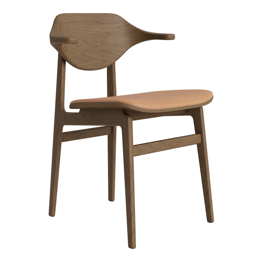 Bufala Dining Chair - Upholstered Seat for Kitchen, Dining Room & Office - Comfortable Modern Furniture for Home & Restaurant Use