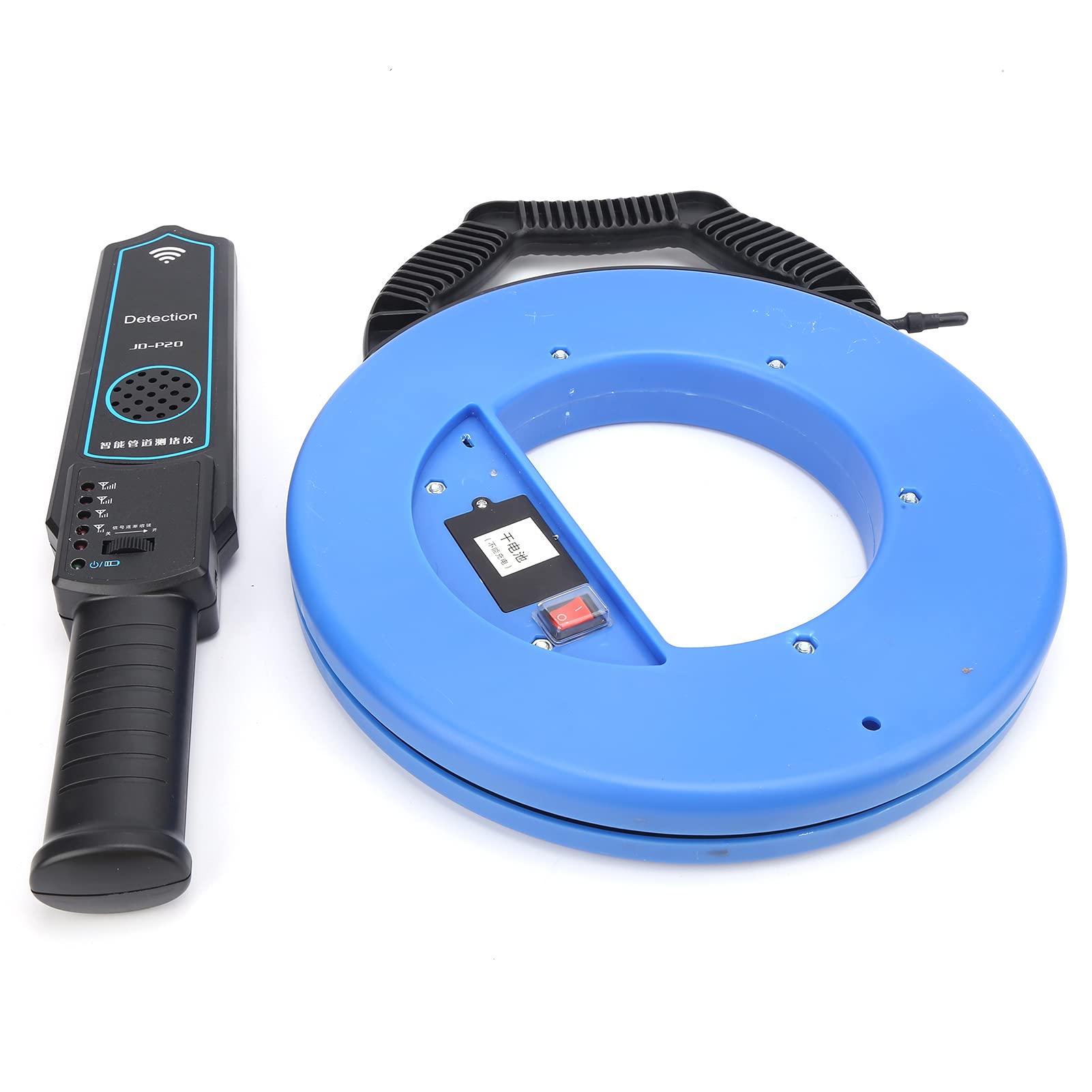 Portable Pipe Blockage Detector - 40m Metal & PVC Water Pipe Clog Tester Tool | Home Plumbing, Drain Cleaning & Maintenance Solution