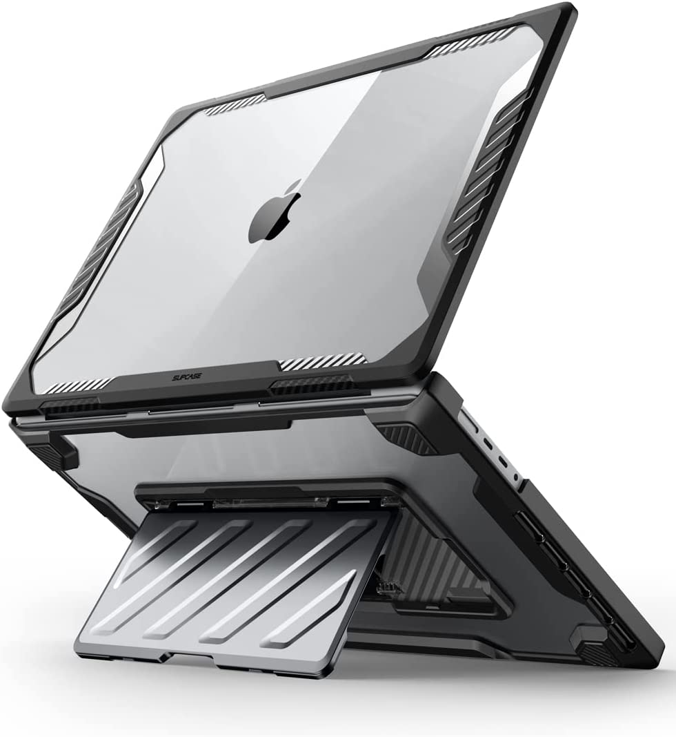 Apple MacBook Pro 16 inch (2021/2023) Protective Case - Unicorn Beetle PRO Rugged Cover with Built-in Kickstand | Shockproof & Scratch Resistant | Perfect for Business, Travel & College Use