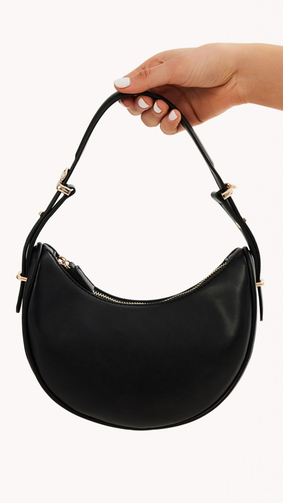 Halo Shoulder Bag for Women - Stylish & Durable Crossbody Purse - Perfect for Travel, Work & Everyday Use - Black