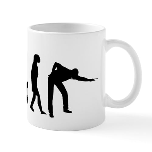 White - Billiards Evolution Mugs