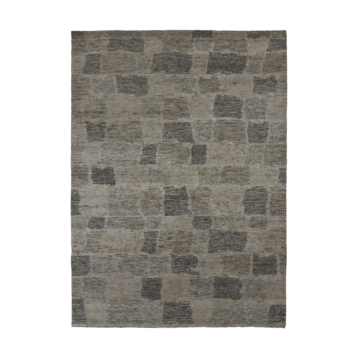 Tribe Home Flagstone Rug - Natural Stone Look Indoor/Outdoor Area Rug for Patio, Living Room, and Garden Decor - Durable & Weather-Resistant Floor Mat