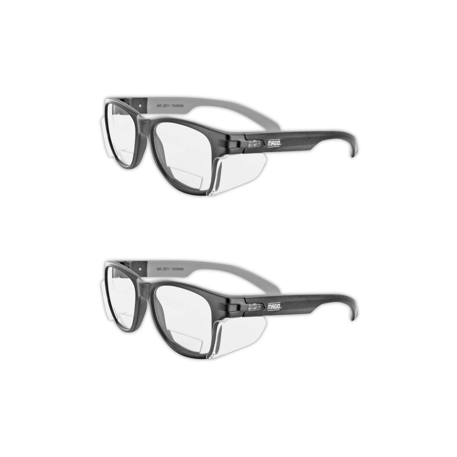 MAGID Gemstone Y50 Anti-Fog Safety Glasses with Side Shields - ANSI Z87.1 Certified for Eye Protection - Ideal for Construction, Woodworking & DIY Projects