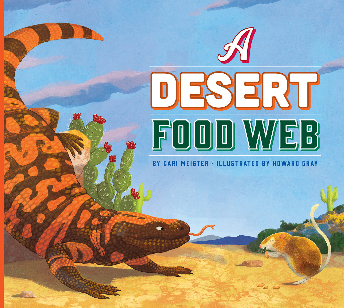 Desert Food Web Ecosystem - Explore Arid Environment Food Chains & Biodiversity | Perfect for Biology Studies & Nature Enthusiasts
