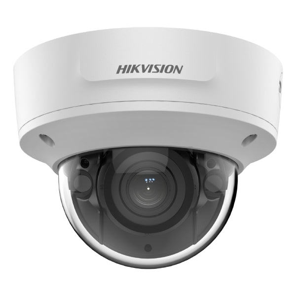 Hikvision 6MP Motorized Dome Security Camera with Night Vision - DS-2CD2766G2T-IZS for Indoor/Outdoor Surveillance, Home & Business Security Monitoring