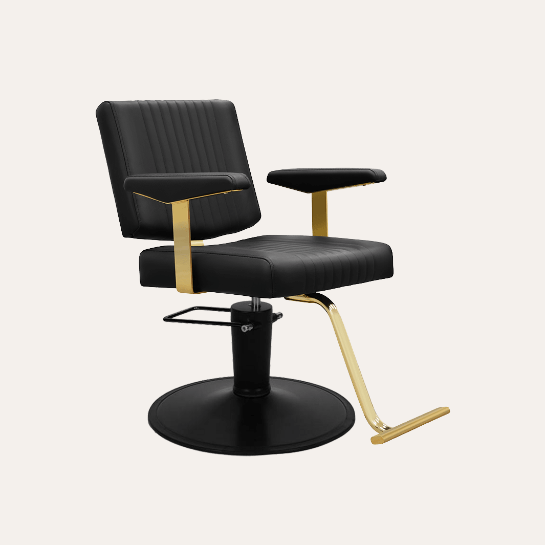 ATHENA Professional Salon Chair - Adjustable Hydraulic Styling Chair for Hairdressers & Barbers - Perfect for Salons, Barber Shops & Home Use