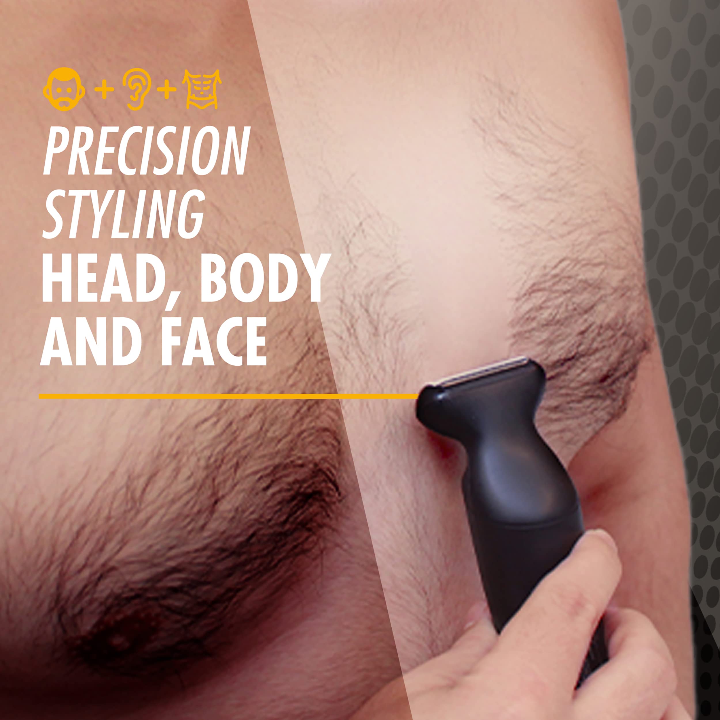 Professional HOT TOOLS 15-Piece Multi Trimmer Kit for Hair, Beard & Body Grooming - Perfect for Home, Salon & Travel Use