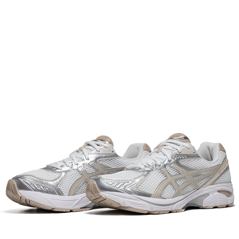 ASICS GT-2160 Running Shoes for Men & Women - White/Putty - Lightweight Cushioned Sneakers for Jogging, Gym & Daily Wear