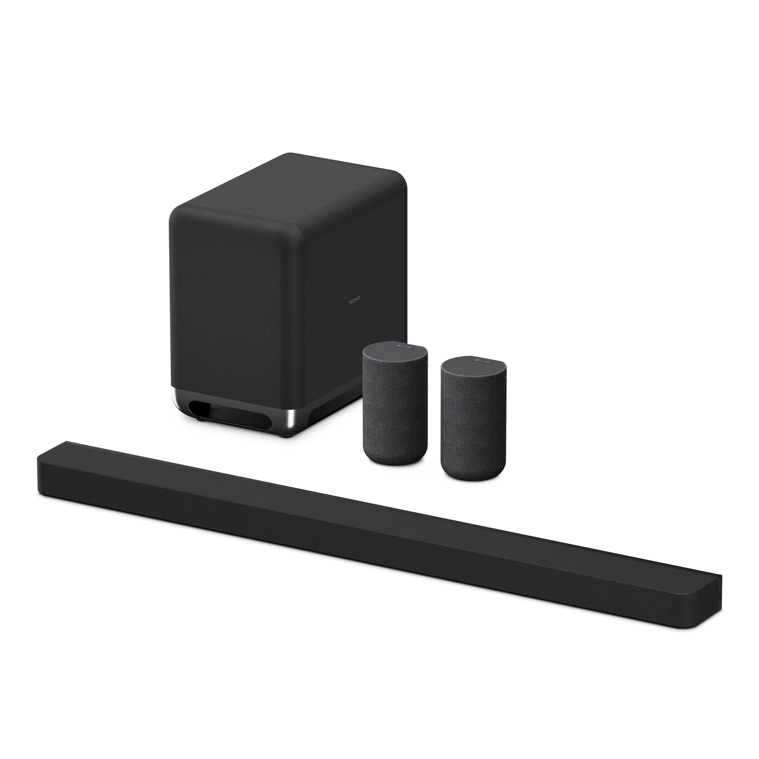 Sony BRAVIA Theater Bar 9 Dolby Atmos Soundbar with Wireless Subwoofer (SA-SW5) & Battery-Powered Rear Speakers (SA-RS5) - Immersive Home Theater System for Movies, Gaming & Music Streaming