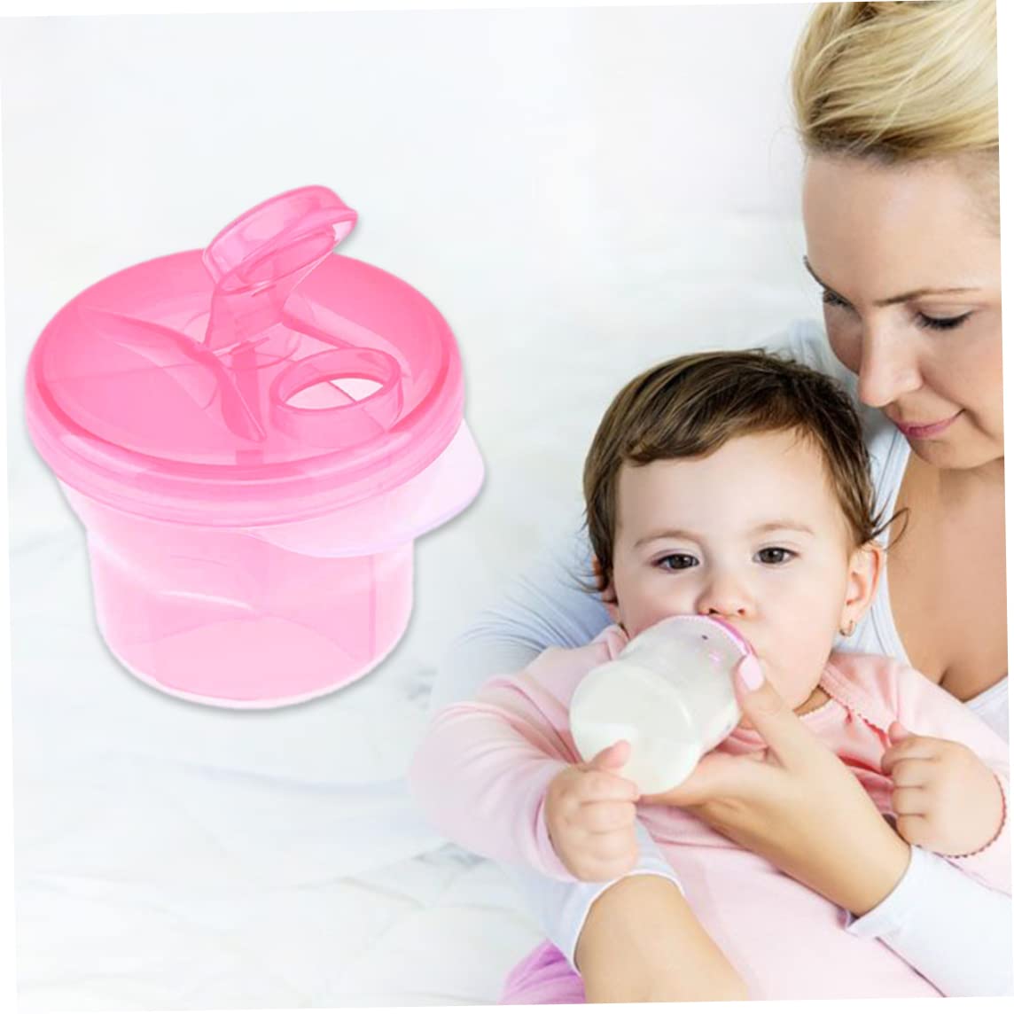Premium Baby Formula Dispenser & Food Storage Container - Portable Milk Powder Snack Box for Travel, Home & Outdoor Use - Ideal for On-the-Go Feeding & Mess-Free Snacking