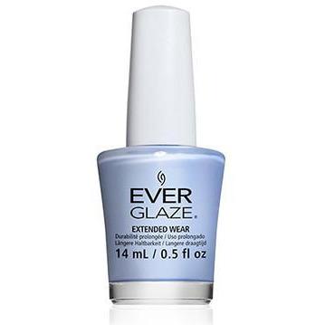 China Glaze Ever Glaze Breath of Fresh Air Nail Polish - 0.5 oz / 15ml (#82318) - Long Lasting Chip Resistant Formula for Salon-Quality Manicures at Home, Perfect for Everyday Wear & Special Occasions