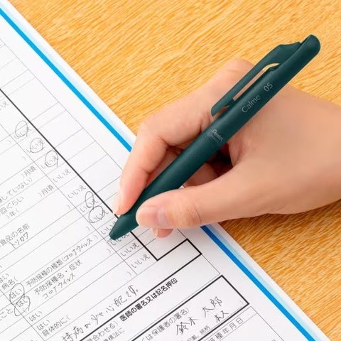Premium Calme Ballpoint Pen - Smooth Writing, Comfort Grip - Ideal for Office, School & Note Taking - Pentel Brand