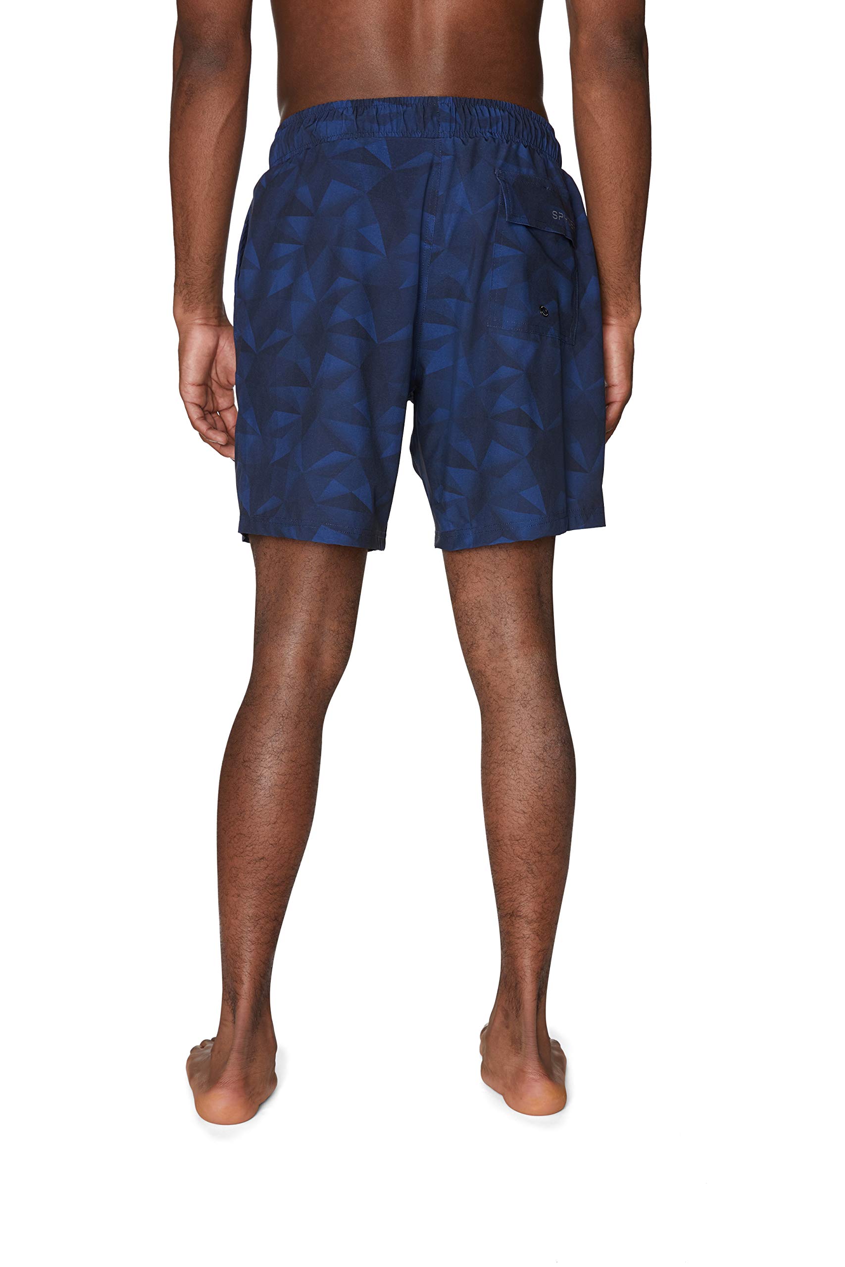 Spyder Men's Quick-Dry Stretch 7-inch Board Swim Trunks with UPF 50+ Sun Protection, Pockets & Mesh Liner - Perfect for Swimming, Beach, Gym & Water Sports