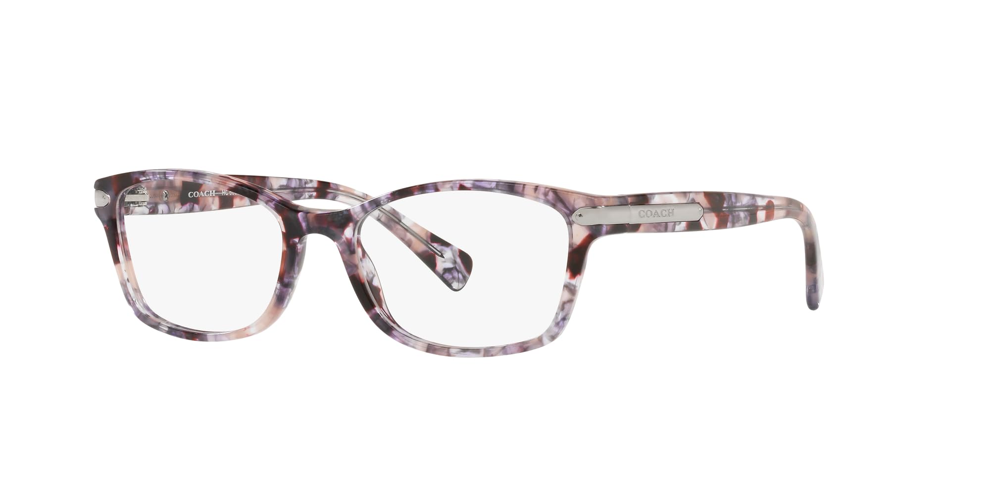 Coach Women's HC6065 Rectangular Prescription Glasses Frames - Stylish & Lightweight Eyewear for Work, Reading & Everyday Wear