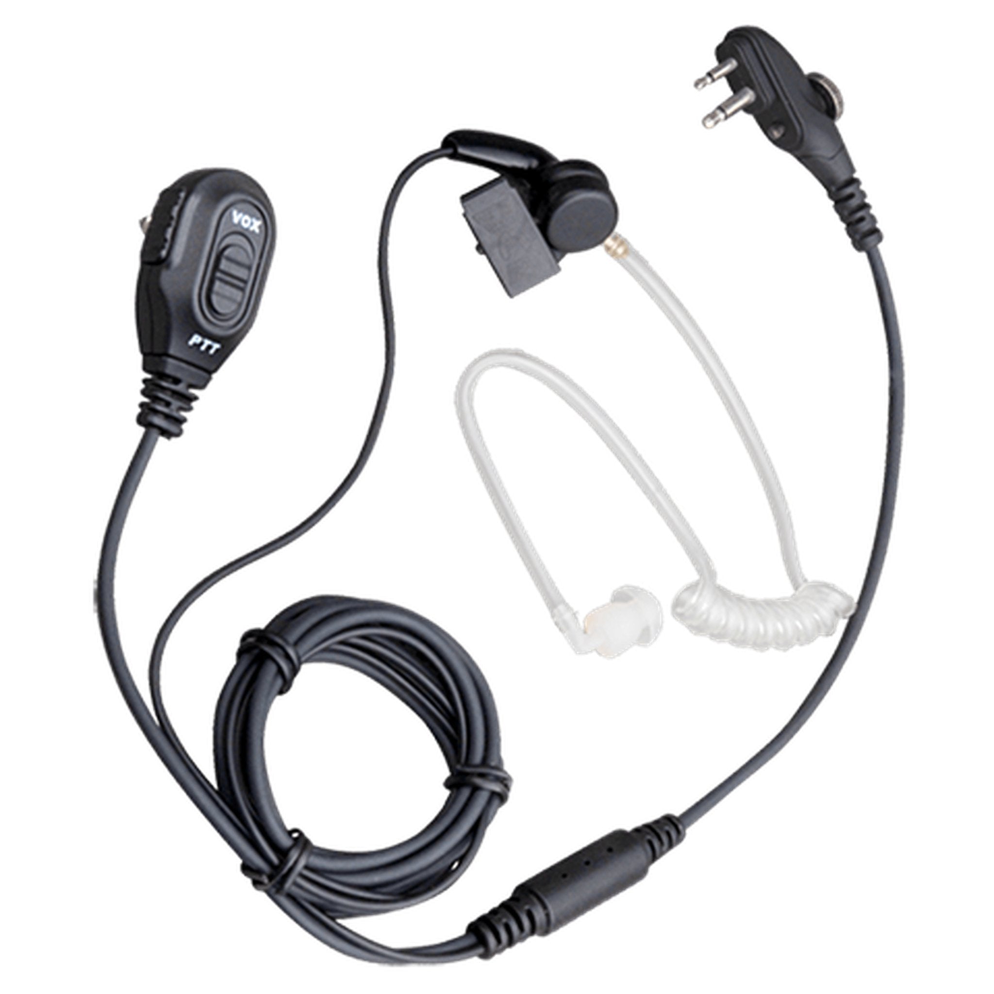 Hytera EAM13 2-Wire Surveillance Earpiece - Covert Listening Device for Security & Law Enforcement - Perfect for Undercover Operations & Private Investigations