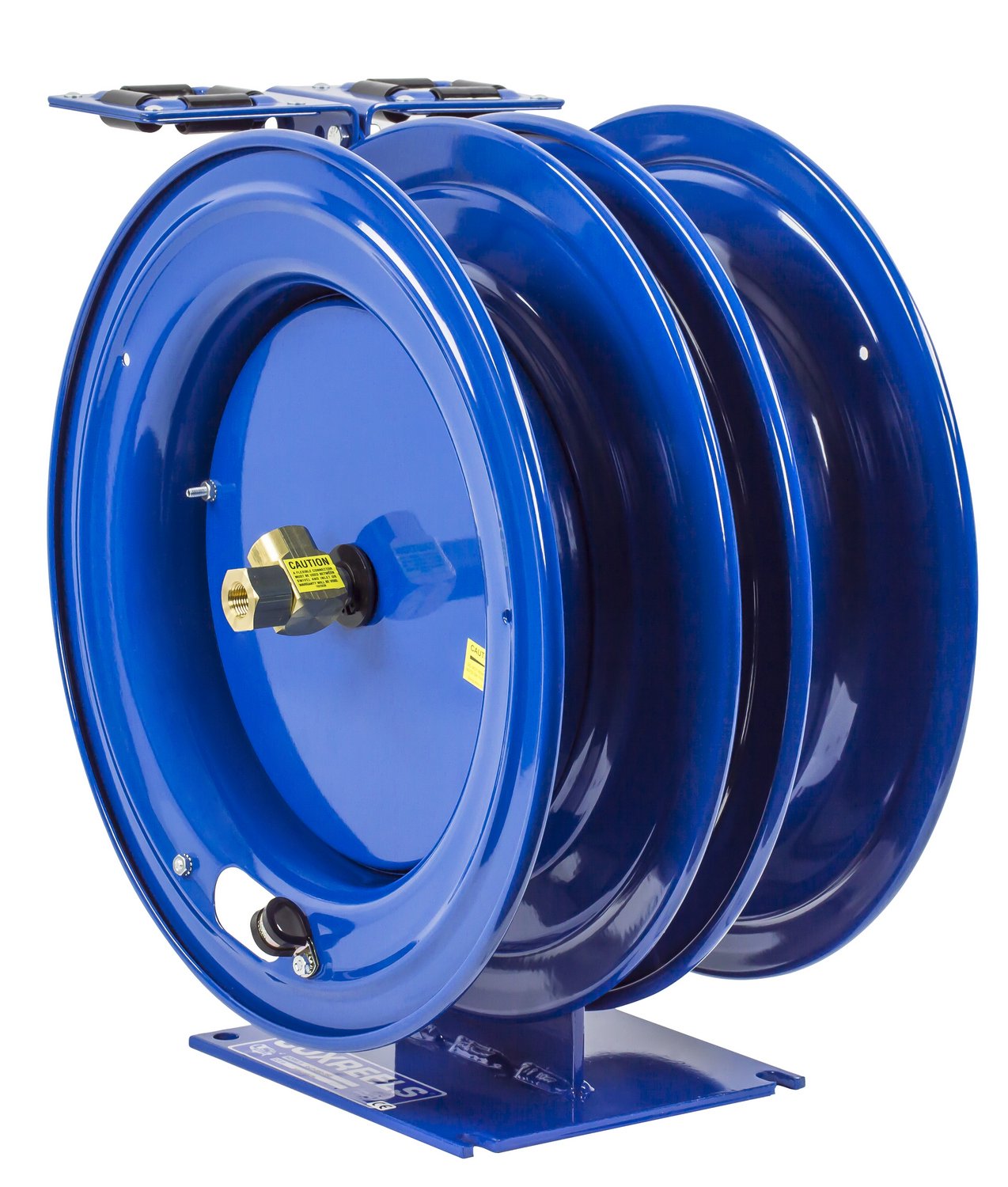 Dual Purpose Spring Rewind Hose Reel for Air, Water & Oil - Coxreels C-LPL-325-325 | 3/8