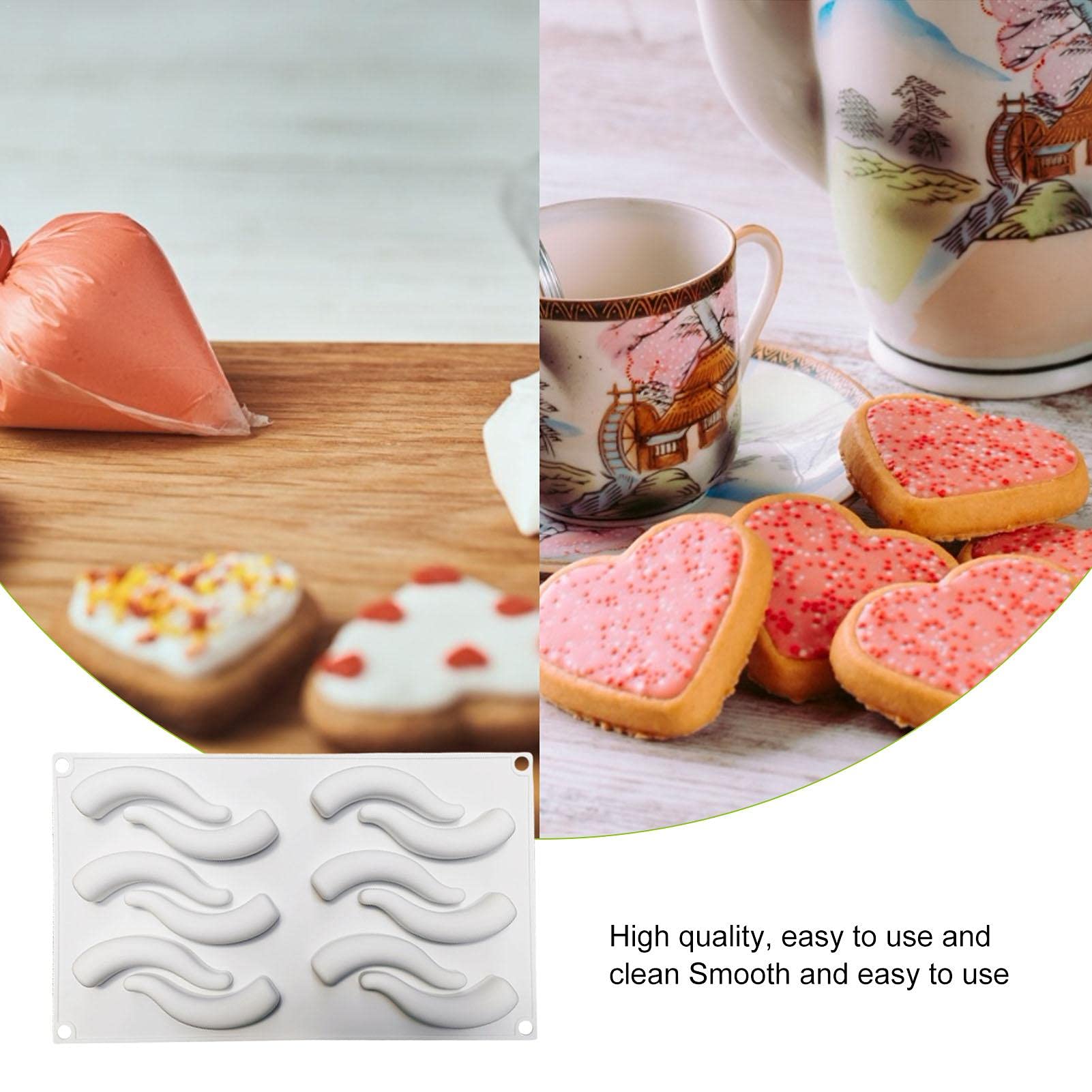 Silicone Fondant Mold - Chili Pepper Shaped Cake Molds for Mousse, Pastry, Pudding & Dessert Baking | Perfect for Birthday Parties, Halloween Treats & Holiday Baking