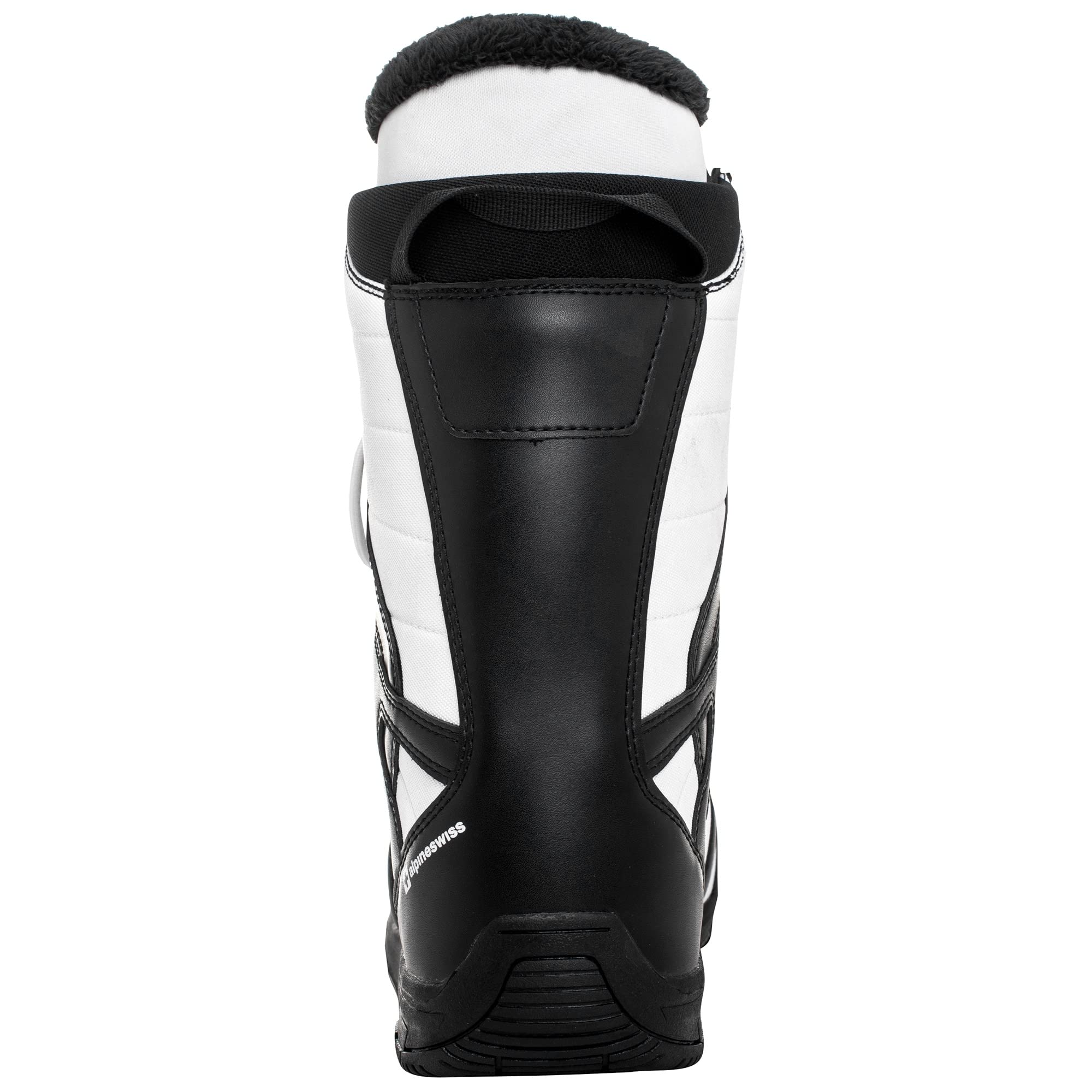Alpine Swiss Men's Snowboard Boots - Waterproof Winter Snow Boots for Men - Warm & Durable for Skiing, Snowboarding & Outdoor Winter Activities
