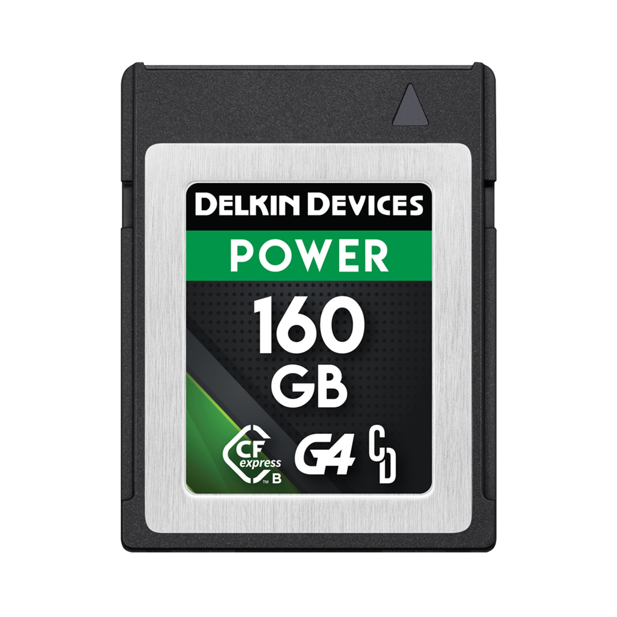 Delkin Devices 160GB POWER CFexpress Type B G4 Memory Card - High-Speed 4K/8K Video Recording for Professional Cameras & Drones