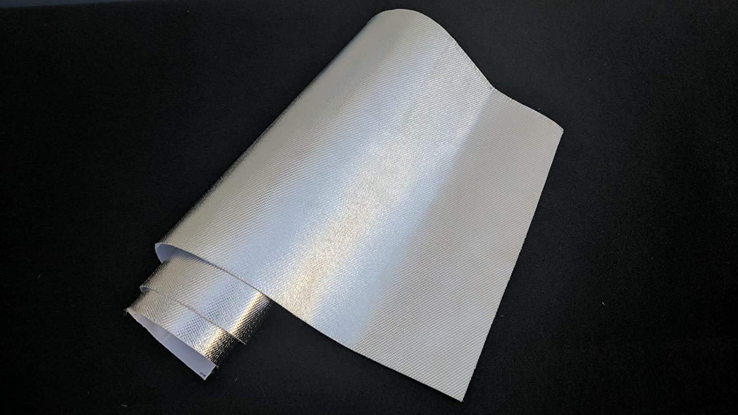 Aluminized Heat Shield - 24''X24'' Thermal Barrier with Adhesive Backing for Automotive, Exhaust & Engine Protection - High-Temperature Heat Sleeve for DIY & Professional Use