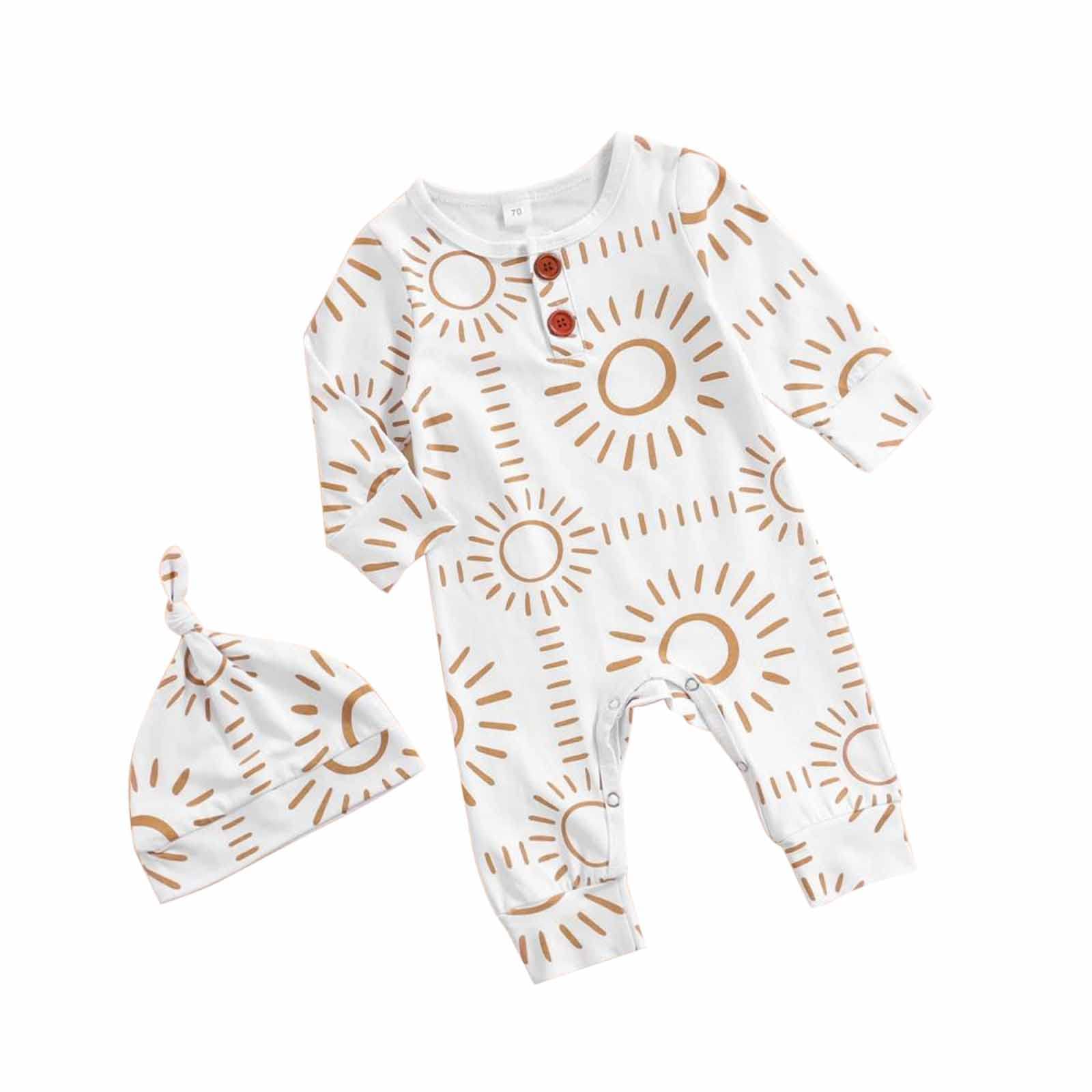 Soft Cotton Patchwork Bodysuit for Newborn Baby Girls & Boys - White Autumn Infant Clothing Set - Perfect for Family Photos, Daily Wear & Special Occasions