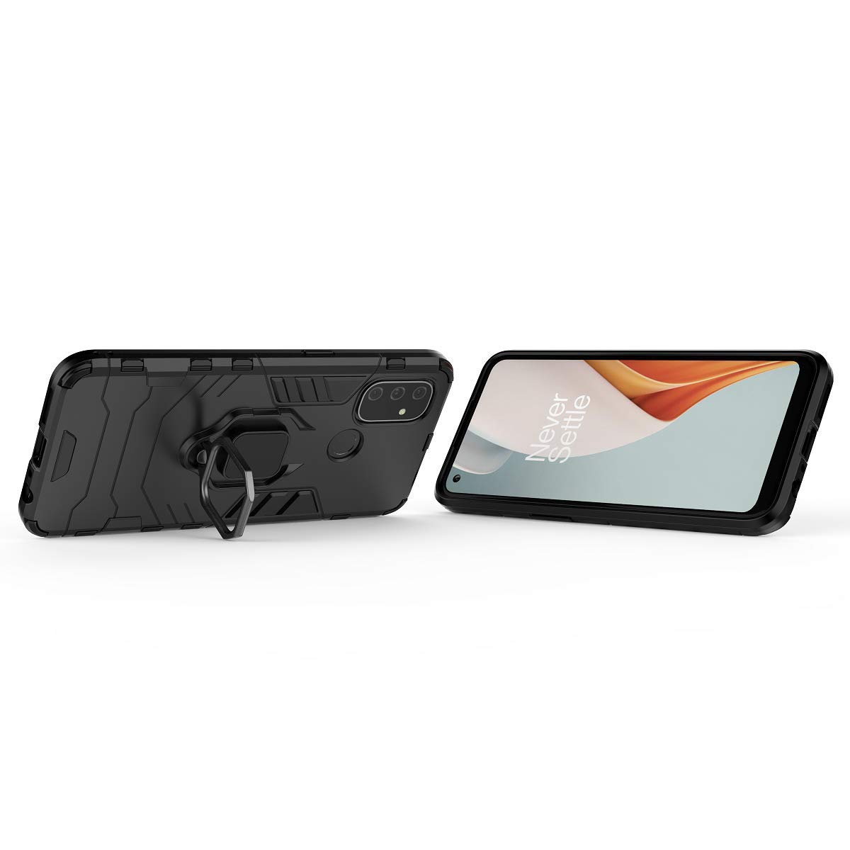 Magnetic Car Mount Case for OnePlus Nord N100 BE2013 - Shockproof Protective Cover with Strong Grip for Safe Driving | Perfect for Commuting, Road Trips & Everyday Use