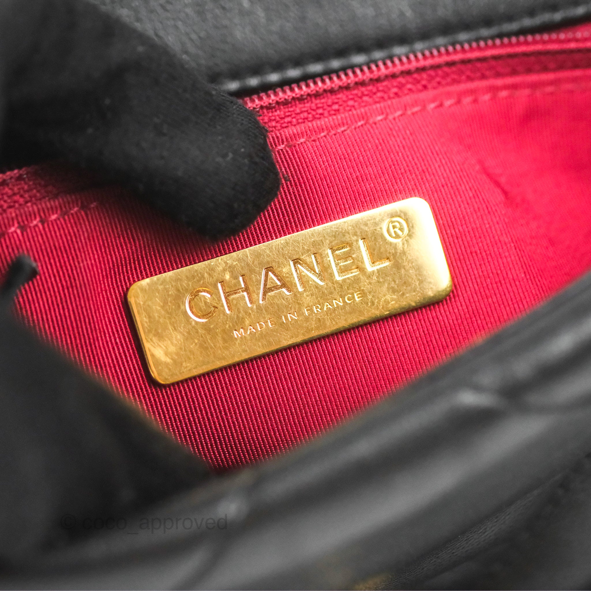 Chanel 19 Small Black Goatskin Mixed Hardware Handbag - Luxury Designer Crossbody Bag for Women | Perfect for Evening Events, Date Nights & Special Occasions