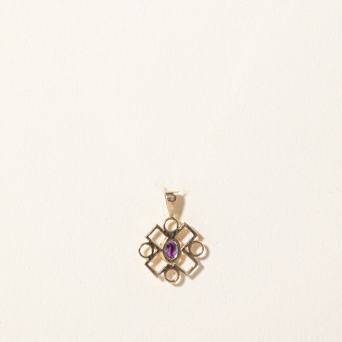Natural Amethyst Pendant Necklace | 0.15ct Genuine Purple Gemstone Jewelry | Perfect for Women's Birthday Gifts & Spiritual Healing