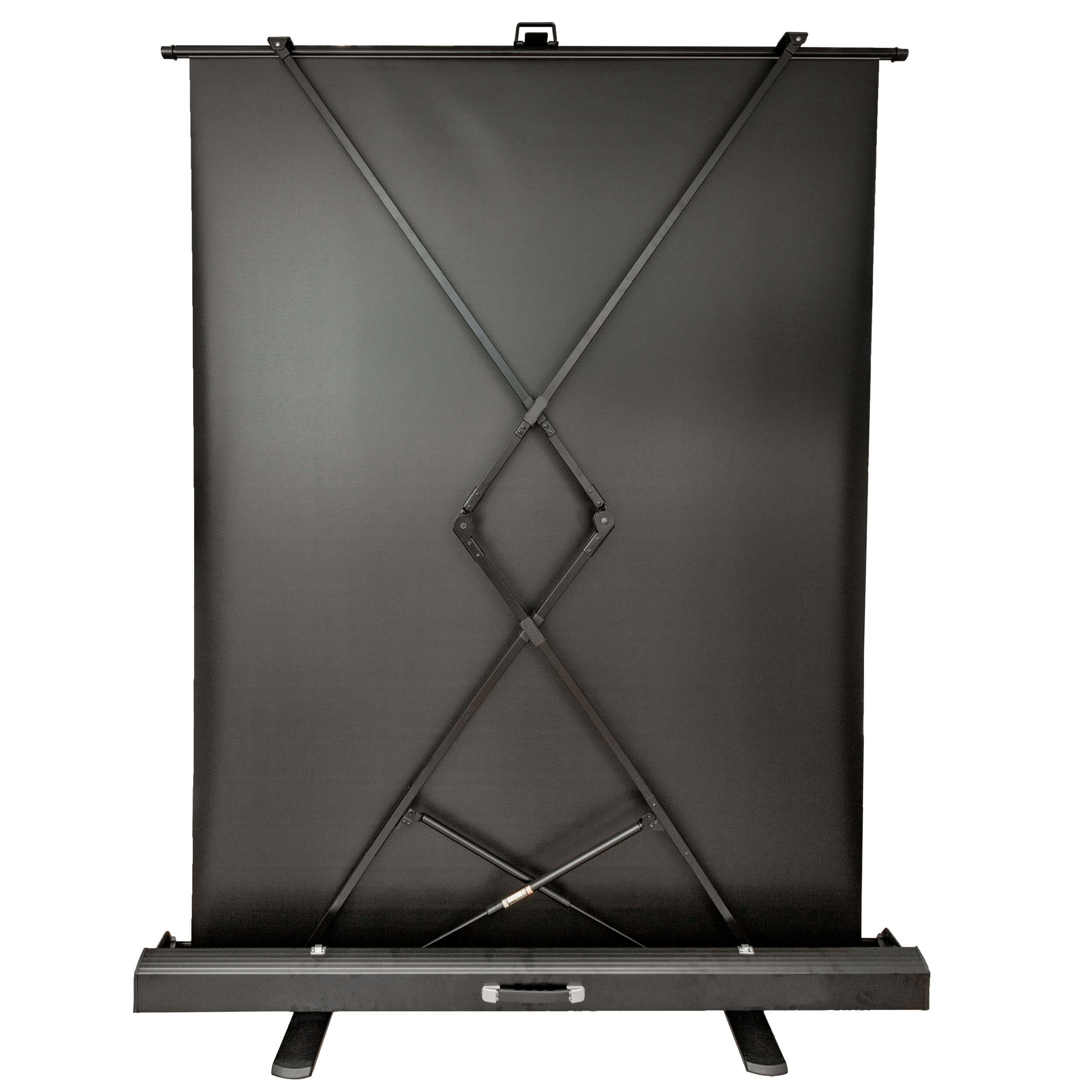 1.5x2m Portable Pull Up Green Screen Backdrop - Foldable Chroma Key Background for Photography, Video Streaming & Virtual Meetings